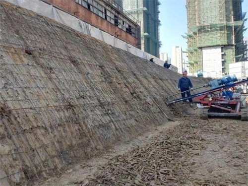 蒲县建筑边坡支护
